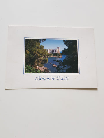 AK Trieste. Castello di Miramare.