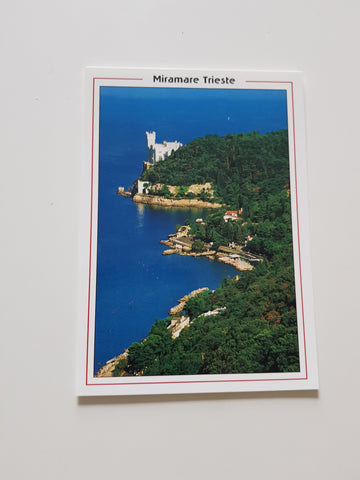 AK Trieste. Castello di Miramare.