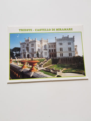 AK Trieste. Castello di Miramare.