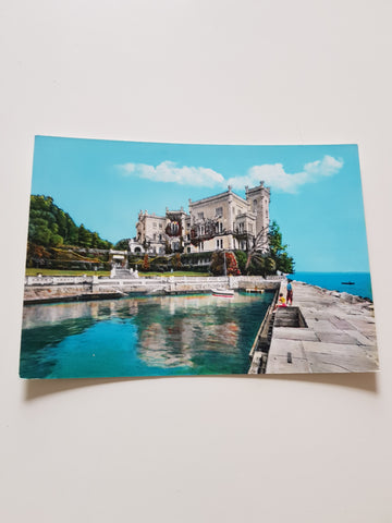 AK Trieste. Castello di Miramare.