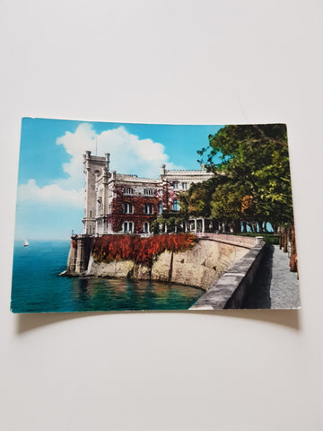 AK Trieste. Castello di Miramare.