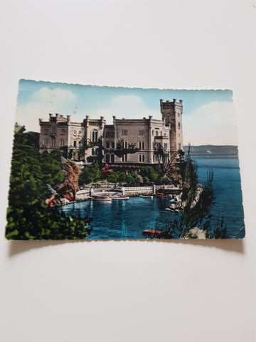 AK Trieste. Castello di Miramare.