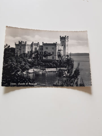 AK Trieste. Castello di Miramare.