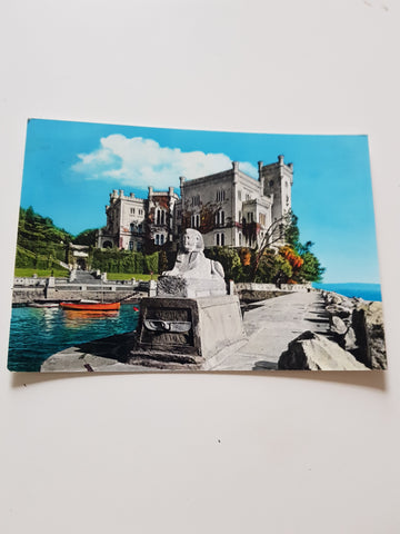 AK Trieste. Castello di Miramare.
