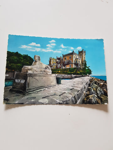 AK Trieste. Castello di Miramare.