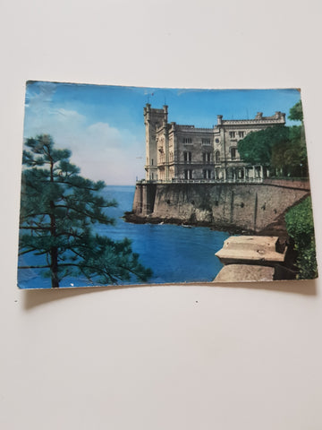 AK Trieste. Castello di Miramare.