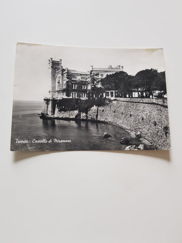 AK Trieste Castello di Miramare.