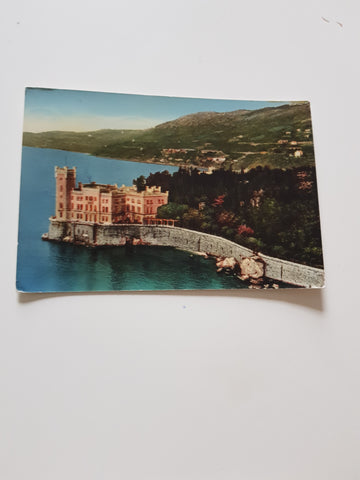 AK Trieste Castello di Miramare.