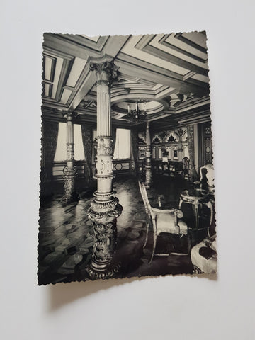 AK Trieste - Castello di Miramare. La sala Novara.