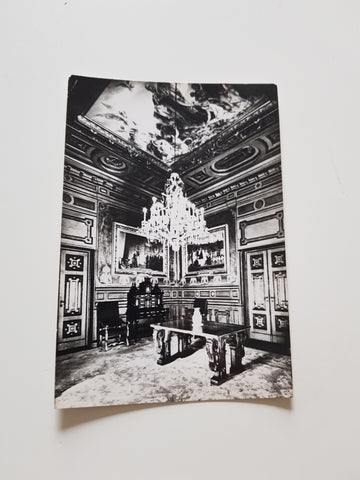 AK Trieste - Castello di Miramare. Sala di Cesare Dell'Acqua.