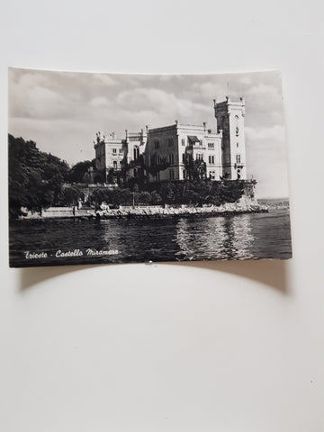 AK Trieste Castello di Miramare.