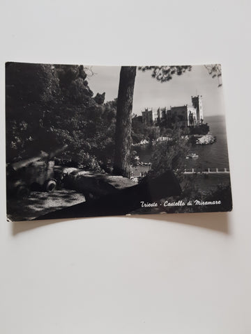 AK Trieste. Castello di Miramare.