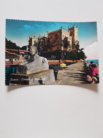AK Trieste. Castello di Miramare.