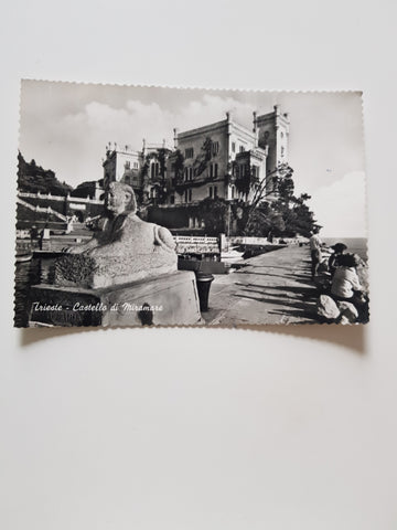 AK Trieste. Castello di Miramare.