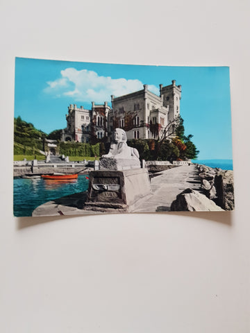 AK Trieste. Castello di Miramare.