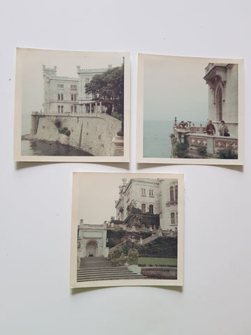 3 Fotos Castello Miramare. (1968)