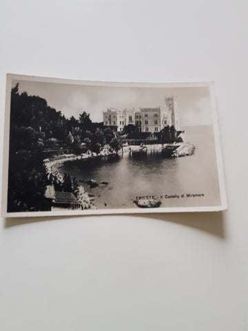 AK Trieste. Castello di Miramare.