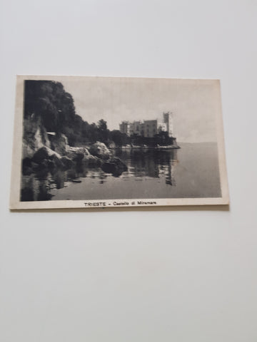 AK Trieste. Castello di Miramare.
