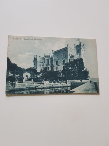 AK Trieste. Castello di Miramare.