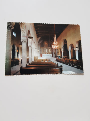 AK Trieste. Basilica di San Giusto. Interno.