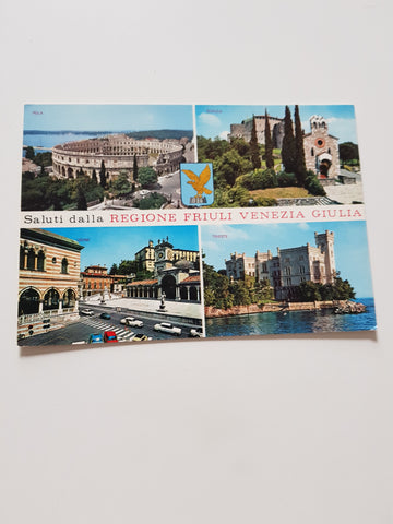 AK Saluti dalla Regione Friuli Venezia Giulia.