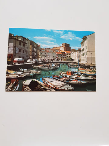 AK Trieste. Muggia Il Porticciolo.