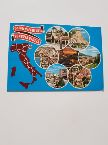 AK Saluti dal Friuli Venezia Giulia.