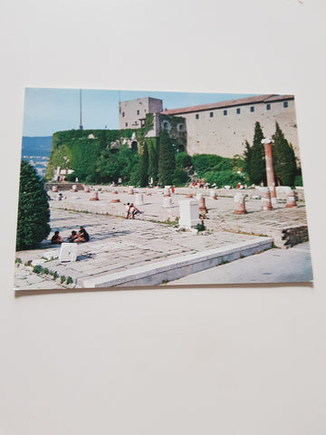 AK Trieste. Castello di S. Giusto.