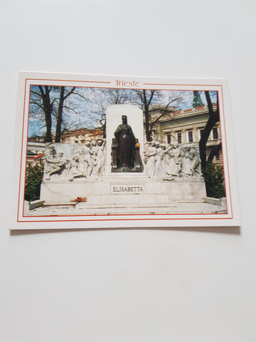 AK Trieste. Il monumento a Sissi.