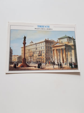 AK Trieste. Piazza della Borsa.