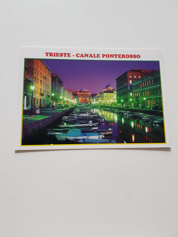 AK Trieste. Canale Ponterosso.