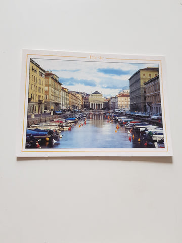 AK Trieste. Il Canale Ponterosso.