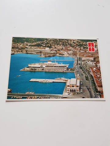 AK Trieste. Panorama delle Rive.