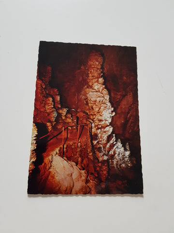 AK Grotta Gigante Trieste La Colonna Ruggero.