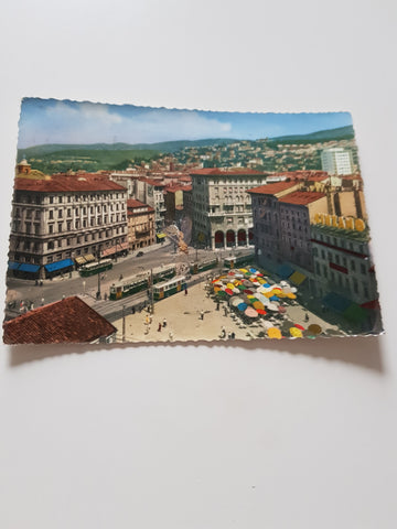 AK Trieste. Piazza Goldoni.