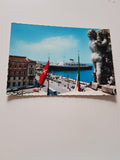 AK Trieste. Piazza Unita d'Italia e La Riva.