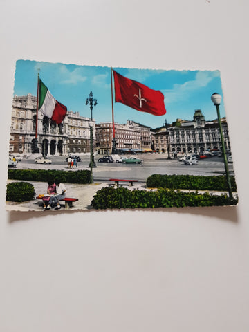 AK Trieste. Piazza Unita d'Italia.