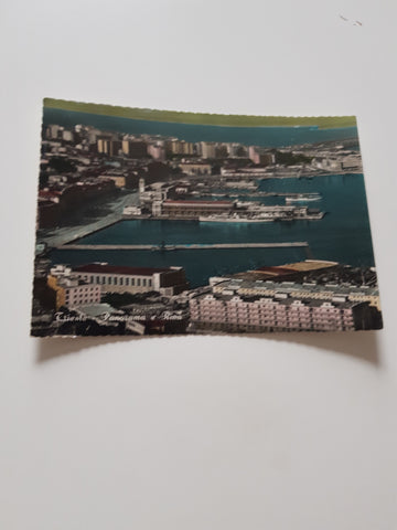 AK Trieste Panorama e Riva.