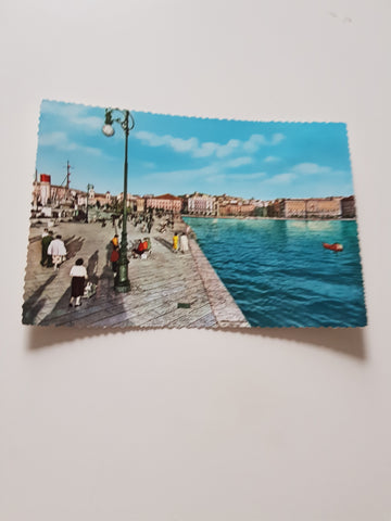 AK Trieste. Molo Audace e Piazza Unita.