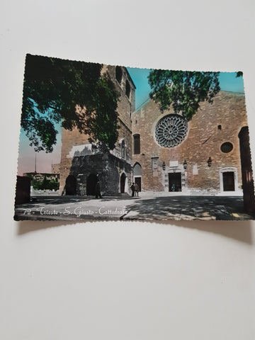 AK Trieste. S. Giusto Cattedrale.