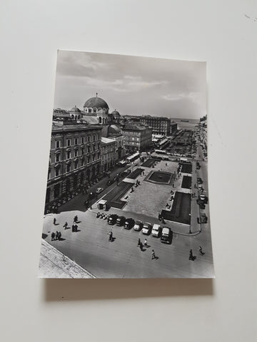 AK Trieste. Piazza Sant'Antonio e il Canale.