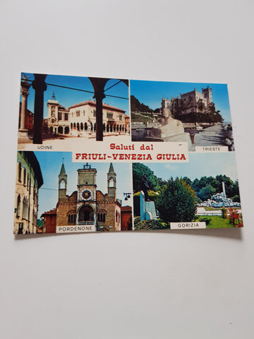 AK Saluti dal Friuli Venezia Giulia.