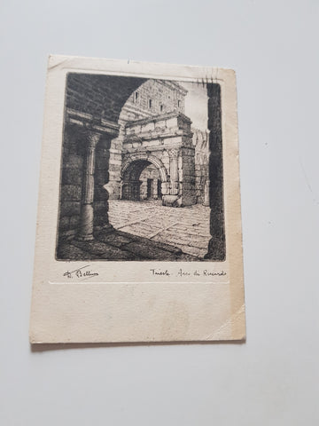 AK Trieste -Arco di Ricardo. (W. Bellini)