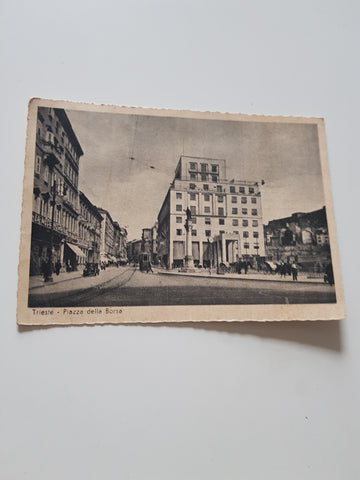 AK Trieste. Piazza della Borsa.