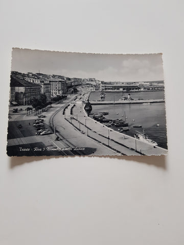 AK Trieste. Riva 3 Novembre e molo Audace.