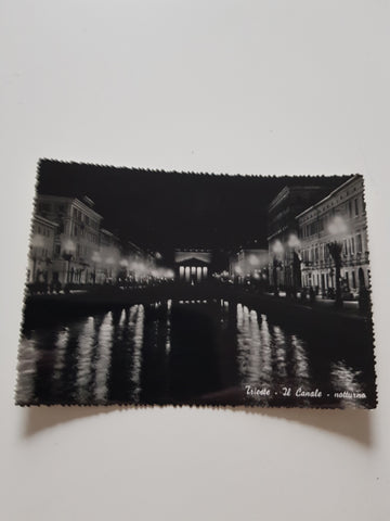 AK Trieste - Il Canale - notturno.