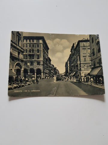 AK Trieste - Via G. Carducci.