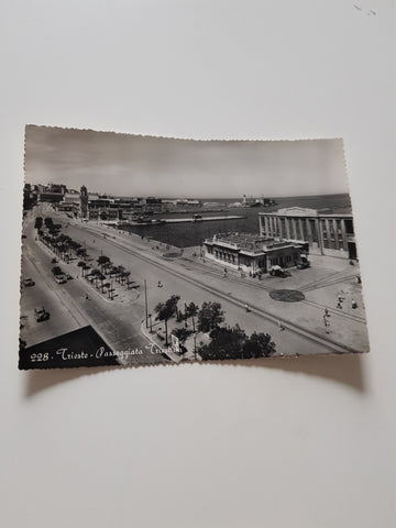 AK Trieste. Passeggiata Triestina.