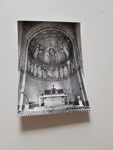 AK Trieste. Cattedrale di S. Giusto. Altare del Santissimo Sacramento dell'architetto Fausto Franco e dello scultore Marcello Mascherini.