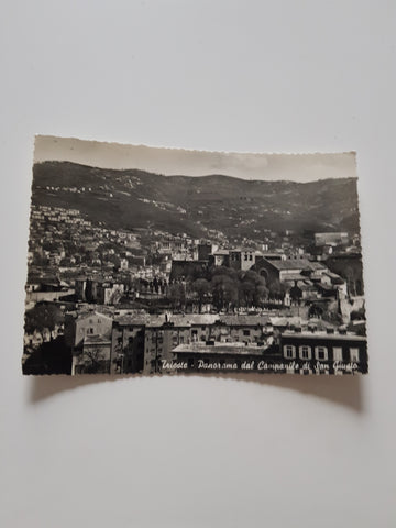 AK Trieste. Panorama dal Campanile di San Giusto.